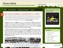 Tablet Screenshot of efectofutbol.net